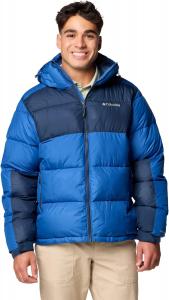 Куртка Columbia Pike Lake II с капюшоном, Mountain Blue/Collegiate Navy