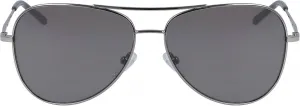 Женские солнцезащитные очки-авиаторы DKNY DK102s, Gunmetal