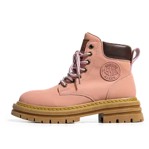 Year by year Короткие мартинсы унисекс розовые женские, цвет Pink Women's