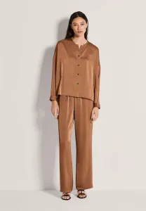 Блузка на пуговицах Madeleine, Tobacco Brown