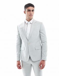 Узкий пиджак светло-зеленого цвета River Island