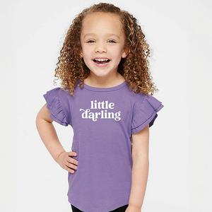 Футболка Little darling с рукавами-фонариками The Juniper Shop, Lavender