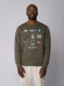 Толстовка wat? Apparel Videogames, хаки