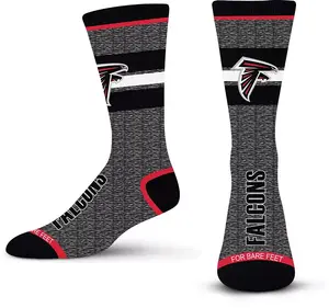 Носки Spotlight для взрослых Atlanta Falcons для босых ног For Bare Feet
