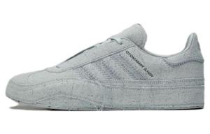 Кроссовки Adidas Y-3 Gazelle Clear Onix Carbon, серый