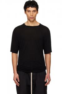 Шелковая футболка Temple Brad Rick Owens, черный