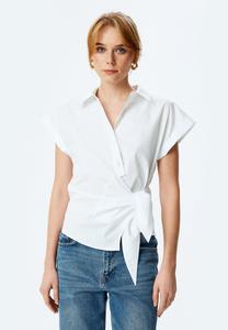 Блуза Koton, кремовый