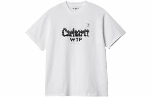 Футболка Cotton Spree Halftone Logo print Carhartt WIP, белый