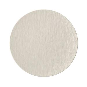 Тарелка Villeroy & Boch Manufacture Rock blanc 25 см, белый