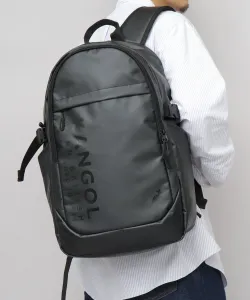 Рюкзак Kangol KANGOL, большой вместимость, формат A4/B4, черный.