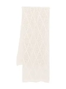 Шарф крупной вязки Purotatto, нейтральный