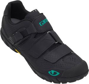 Велотуфли Giro Sector - мужские, черный/зеленый