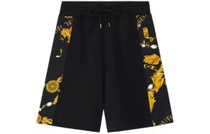 VERSACE JEANS COUTURE Мужские черные шорты повседневные SS23