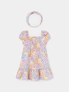 Летнее платье стандартного кроя Mayoral, мультиколор