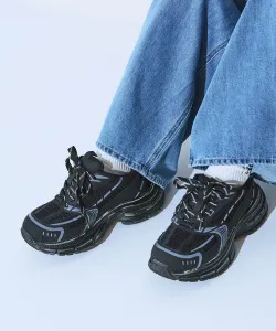 Кроссовки с витражным рисунком Jeanasis, цвет Other Black (09)