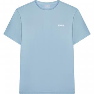 Классическая футболка 10 унисекс Pelliot, серый синий