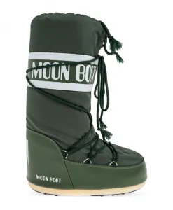 Нейлоновые сапоги Snow boots icon Moon Boot, зеленый
