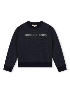 Michael Kors Kids джемпер с логотипом, синий