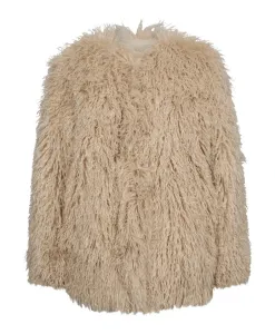 Тибетская меховая куртка Haute L'Amitiã, бежевый