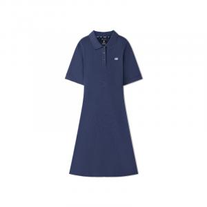 Skechers Короткое платье с короткими рукавами Women's Navy Blue 002Z