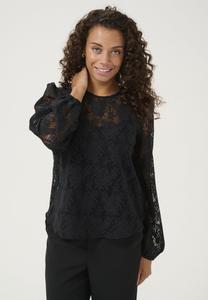 Блуза Kaffe TRICIA , Black Deep/Mottled Black