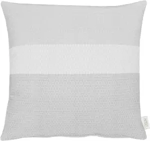 АПЕЛЬТ декоративная подушка "Вискоза", чехол на подушку с наполнителем, 1 шт APELT 48х48 см, серый