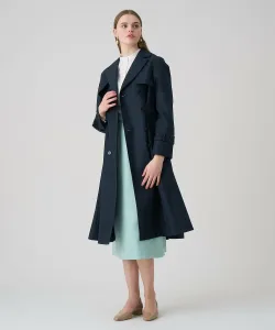 Водоотталкивающее платье-тренч из саржи Anayi, цвет Navy (65)