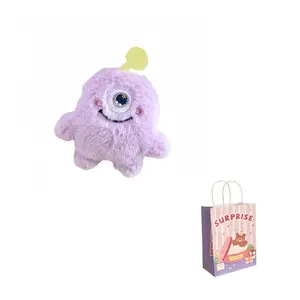 Nodding Bud Bug Бинокль Quirky Cute Pet Design Red Eye Doll плюшевый кулон высота 9см