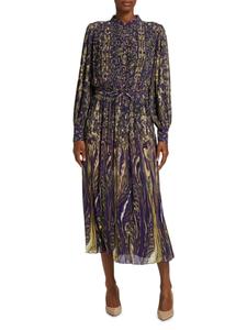 Платье-миди Almada Sterling Palace Elie Tahari, цвет Blue Multicolor