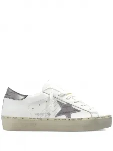 Кожаные кроссовки Hi Star Golden Goose, белый