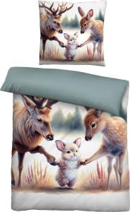 Двустороннее постельное белье Biberna 210991 2-teilig, 155 х 220 см