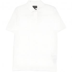 Поло с коротким рукавом EMPORIO ARMANI, белый