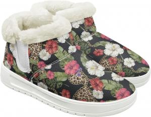 Quxjehoe Зимние сапоги для женщин, комфортные, теплые, с плюшевой подкладкой, короткие ботильоны на выход с белой подошвой, размеры 6-13.5