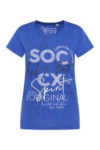 Soccx Футболка в синем цвете