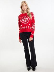 Пуловер Izia, красный