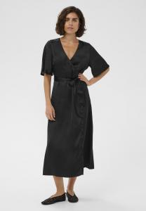 Платье Kaffe KAamara Wrap Dress, Black Deep/Black