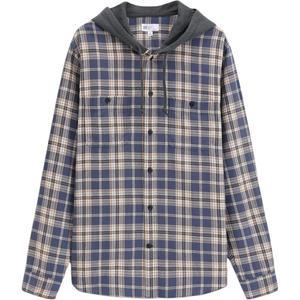 Мужская рубашка GAP, коричневый