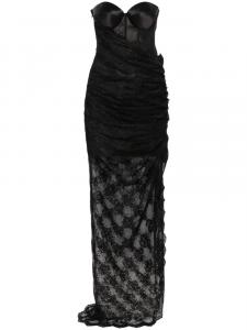 Giuseppe Di Morabito кружевное платье макси, черный