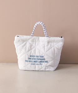 Стеганая сумка через плечо Kika с вышитым логотипом (размер M) Coen, цвет White