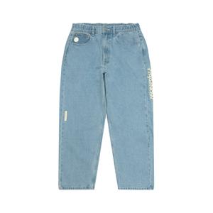 Джинсы *A Bathing APE с логотипом Moonface Aape, синий