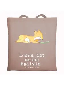 Сумка для переноски Mr & Mrs Panda Fuchs Lesen, пастельно-коричневый