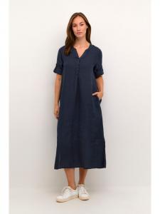 Платье прямого кроя CRBellis синего цвета Cream