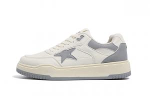 HUANQIU Синтетические кожаные низкие скейтерские кроссовки для мужчин, увеличивающие рост, Beige Gray