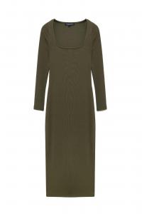 No Matter What Платье в оливковом цвете