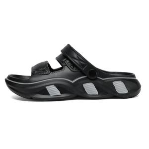 NANJIREN Мужские пляжные сандалии Black/Gray в черном цвете, цвет Black