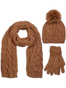 Шарф styleBREAKER, коричневый