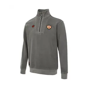 Adidas AdiClub Manchester United Terrace Icons Half Zip Top Adidas Originals, черный