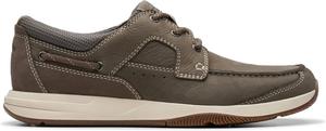 Мужские ботинки с шнуровкой Clarks Sailview, Taupe Nubuck