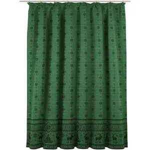 Шторная лента Romo, 1 шт. Wirth, зеленый