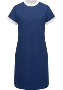 Платье-рубашка в стиле Ragwear "Katchi Solid", стильное летнее платье в стиле рубашки, цвет Indigo